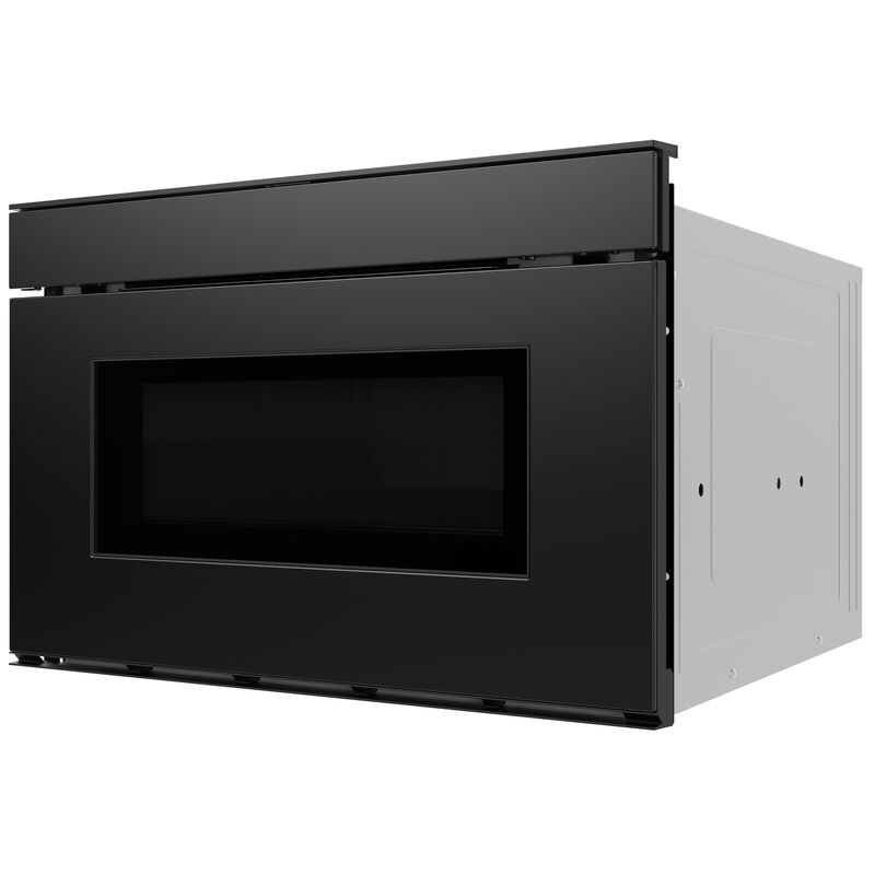 Sharp 24 in. 1.2 cu. ft. 950W Smart Drawer Microwave with Sensor Cooking - Black, , hires