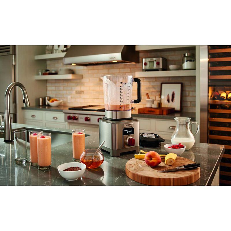 Wolf 36 in. 4-Burner Natural Gas Rangetop with Grill & Power Burner - Stainless Steel, , hires