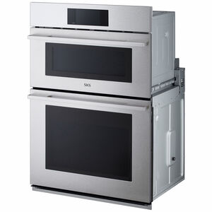 SKS Transitional 30 in. 6.4 cu. ft. Smart Speed/ Steam Electric Microwave/Wall Oven Combo with True European Convection & Sensor Cooking - Stainless Steel, , hires