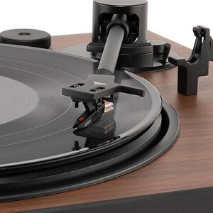 Victrola Wave Bluetooth Turntable with Auracast - Walnut, , hires