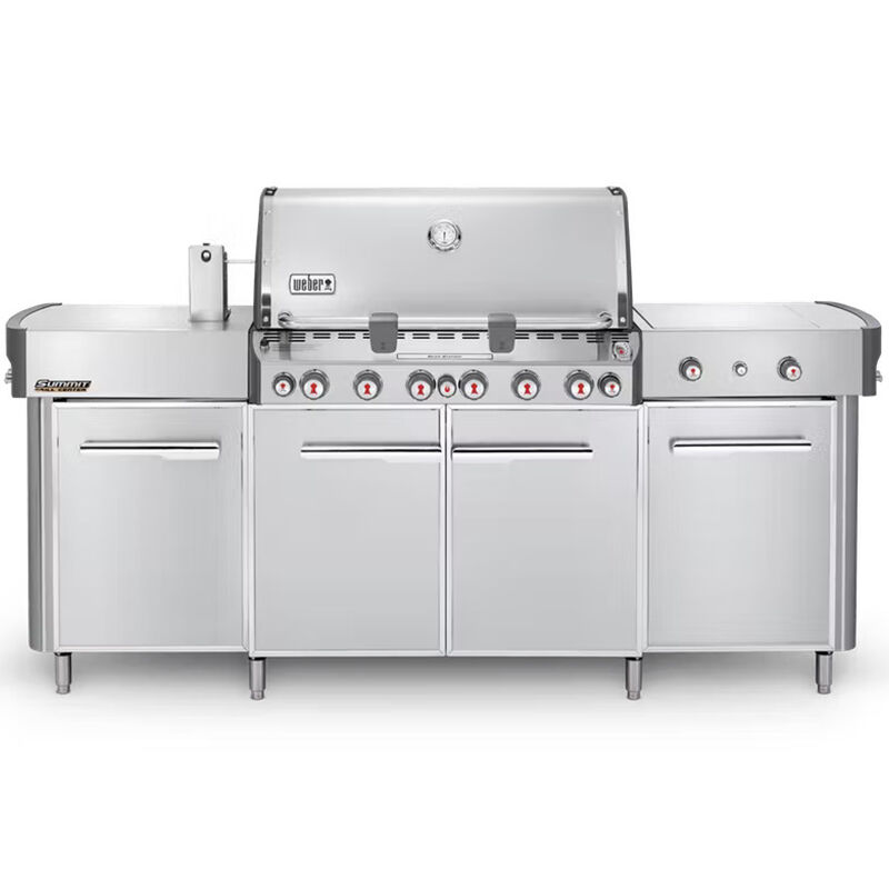 spit on fire rotisserie weber summit charcoal