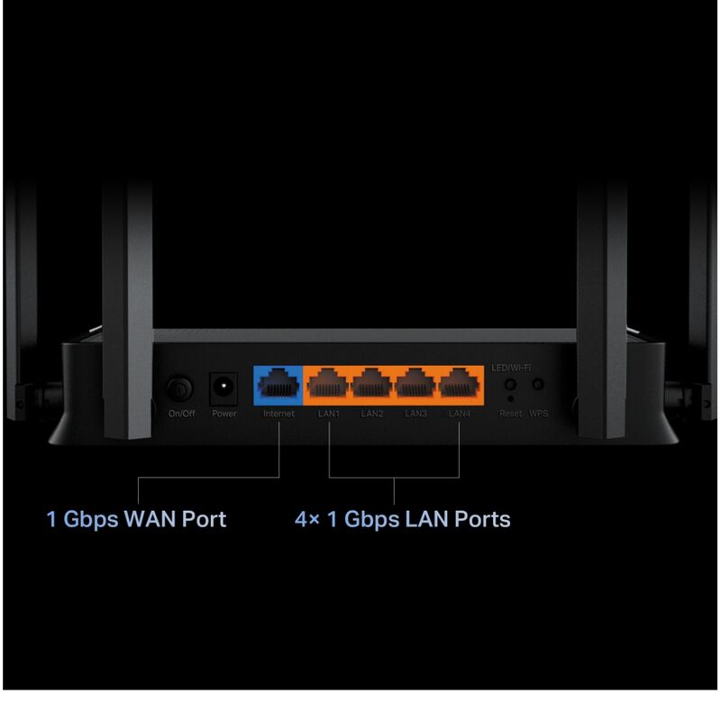 TP Link Archer BE3200 Dual-Band Wi-Fi 7 Router, , hires