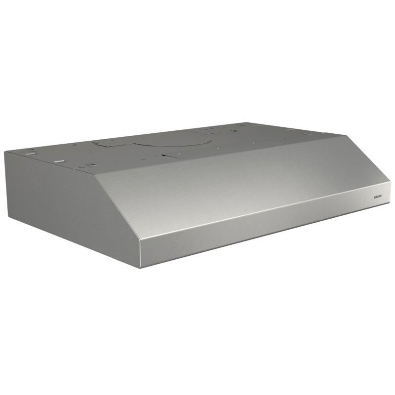 Broan Glacier BCSD1 Series 42 in. Standard Style Range Hood with 2 Speed Settings, 300 CFM, Convertible Venting & 2 Halogen Lights - Stainless Steel, , hires