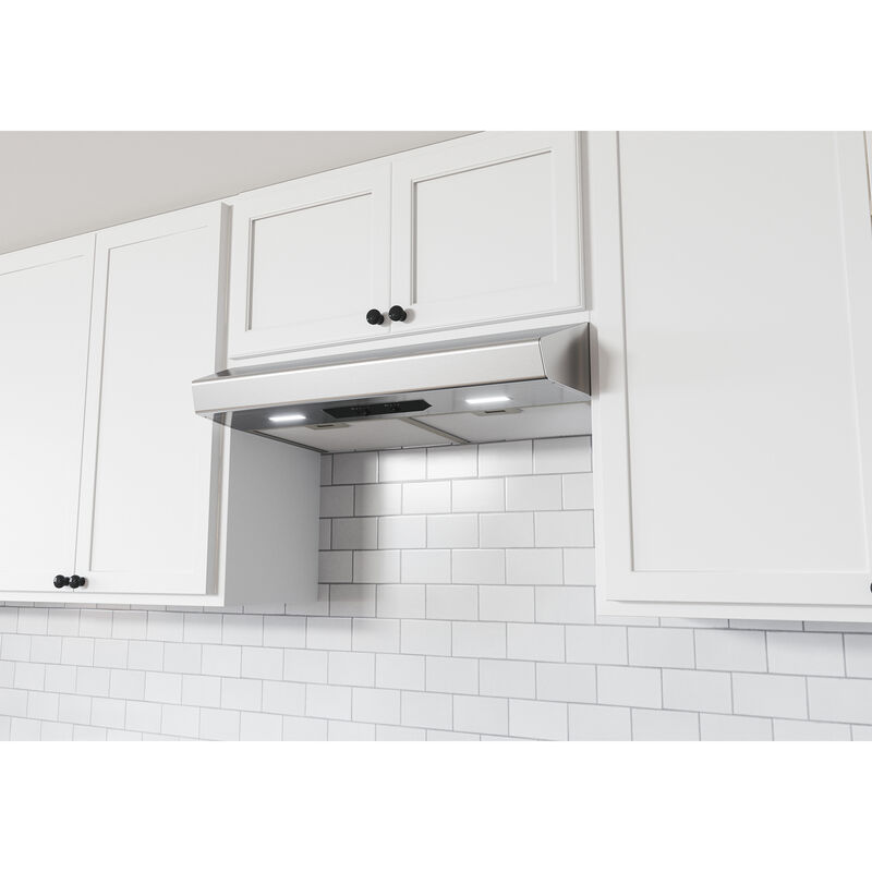 Zephyr Core Collection Breeze I Series 24 in. Standard Style Range Hood with 3 Speed Settings, 250 CFM, Convertible Venting & 1 LED Light - Stainless Steel, , hires