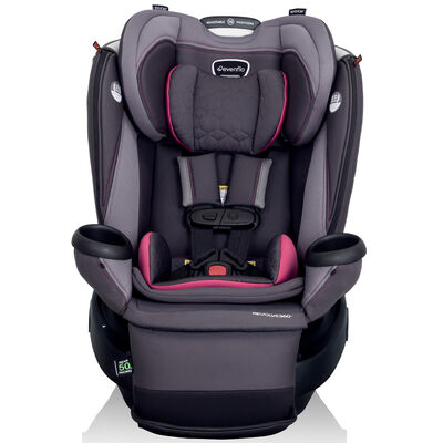 Evenflo Revolve360 Extend All-in-One Rotational Car Seat with Quick Clean Cover - Rowe Pink | 38412462