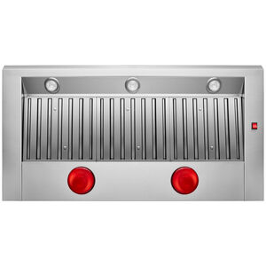 KitchenAid 48 in. Ducted Canopy Pro Style Style Range Hood with 4 Fan Speeds & 3 LED Lights - Stainless Steel, , hires