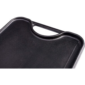 Victoria Cast Iron Reversible Rectangular Griddle, , hires