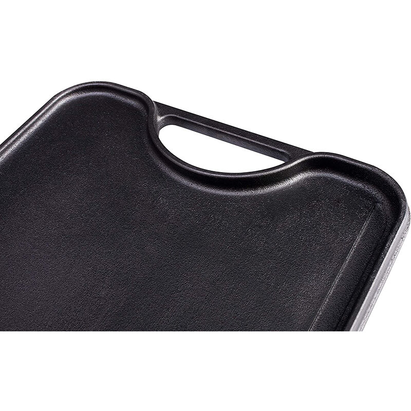 Victoria Cast Iron Reversible Rectangular Griddle, , hires