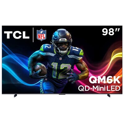 TCL - 98" Class QM6K Series QD-Mini LED QLED 4K UHD Smart Google TV | 98QM6K