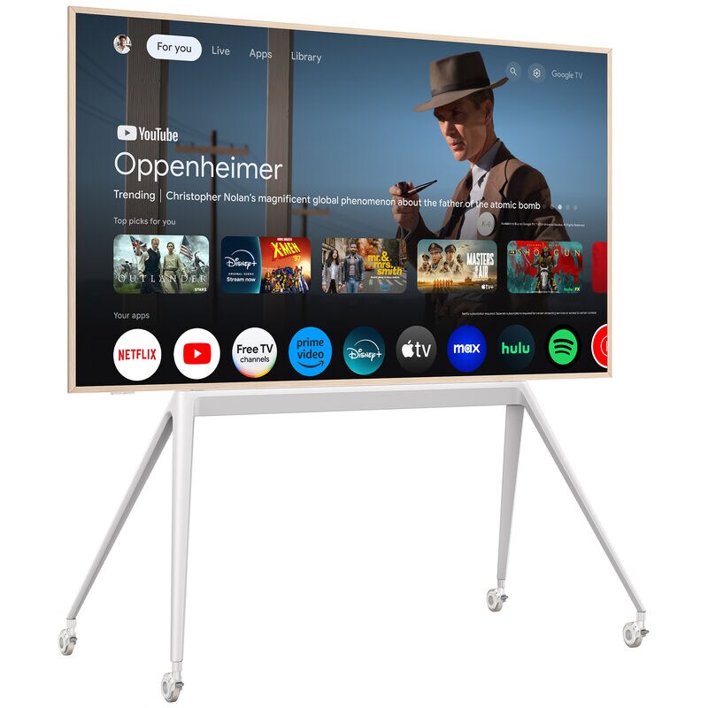 TCL - 85" Class NXTVISION Pro QLED 4K UHD Smart Google TV, , hires