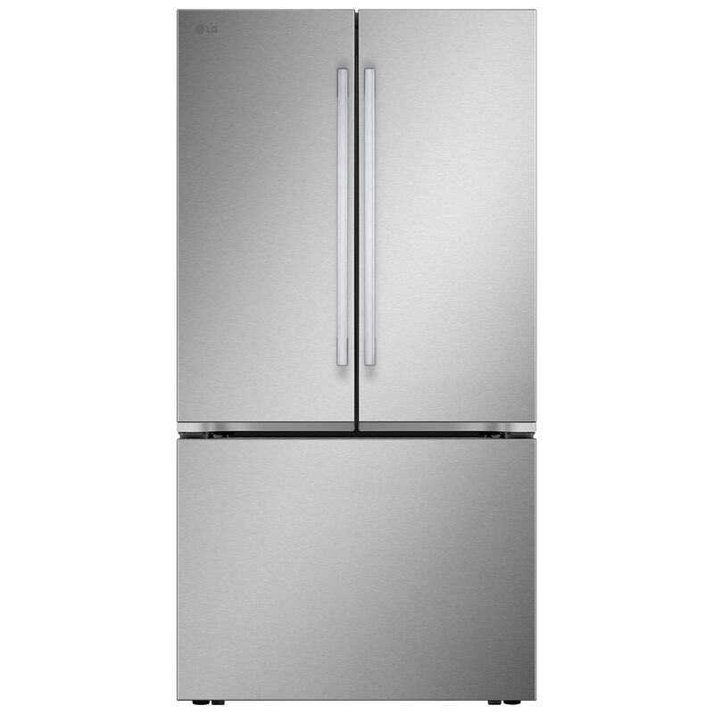 LG 36 in. 26.5 cu. ft. Smart Counter Depth French Door Refrigerator with Internal Water Dispenser - PrintProof Stainless Steel, , hires