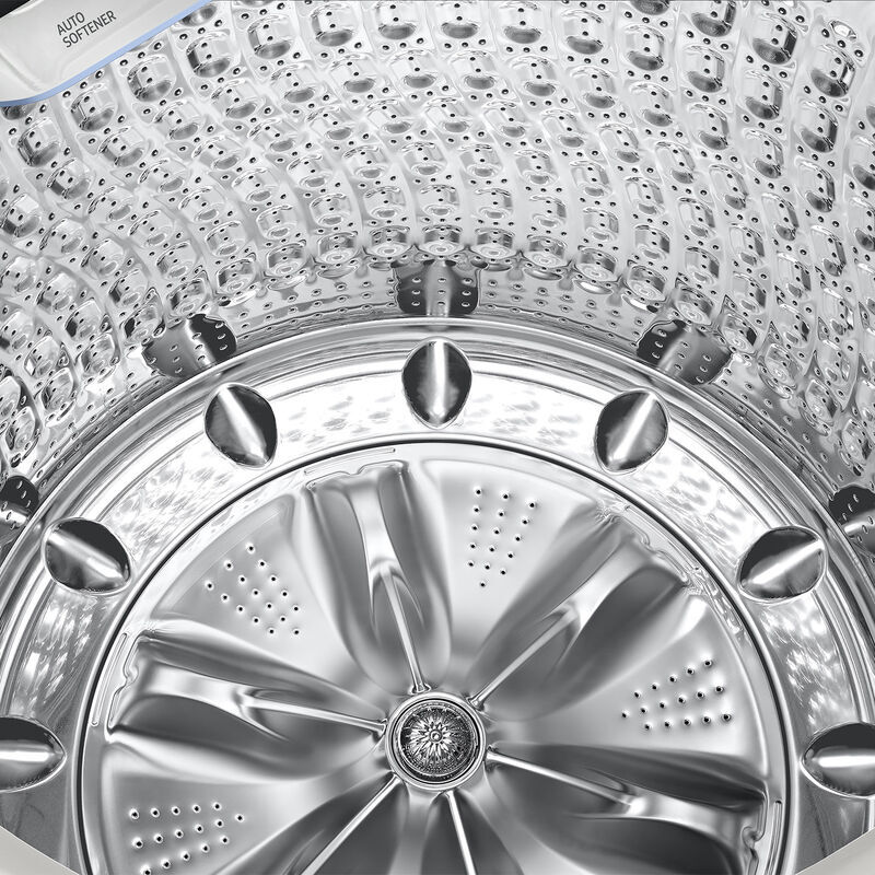 Samsung 27 in. 5.5 cu. ft. Smart Top Load Washer with Auto Dispense System - Ivory, , hires