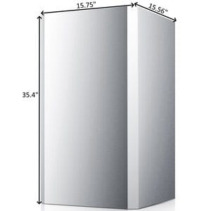 Fotile Duct Cover for Range Hoods - Stainless Steel, , hires