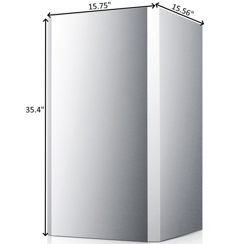 Fotile Duct Cover for Range Hoods - Stainless Steel, , hires