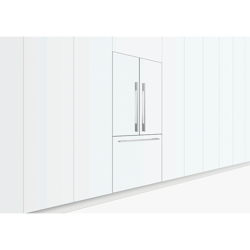 Fisher & Paykel Series 7 36 in. 16.8 cu. ft. Built-In Smart Counter Depth French Door Refrigerator with Ice Maker - Custom Panel Ready, , hires