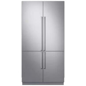 Dacor Transitional 42 in. 4-Door Built-In French Door Refrigerator Panel Kit - Sliver Stainless, , hires