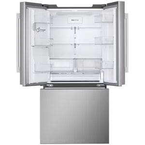 LG 33 in. 24.5 cu. ft. Smart French Door Refrigerator with Ice & Water Dispenser - PrintProof Stainless Steel, PrintProof Stainless Steel, hires
