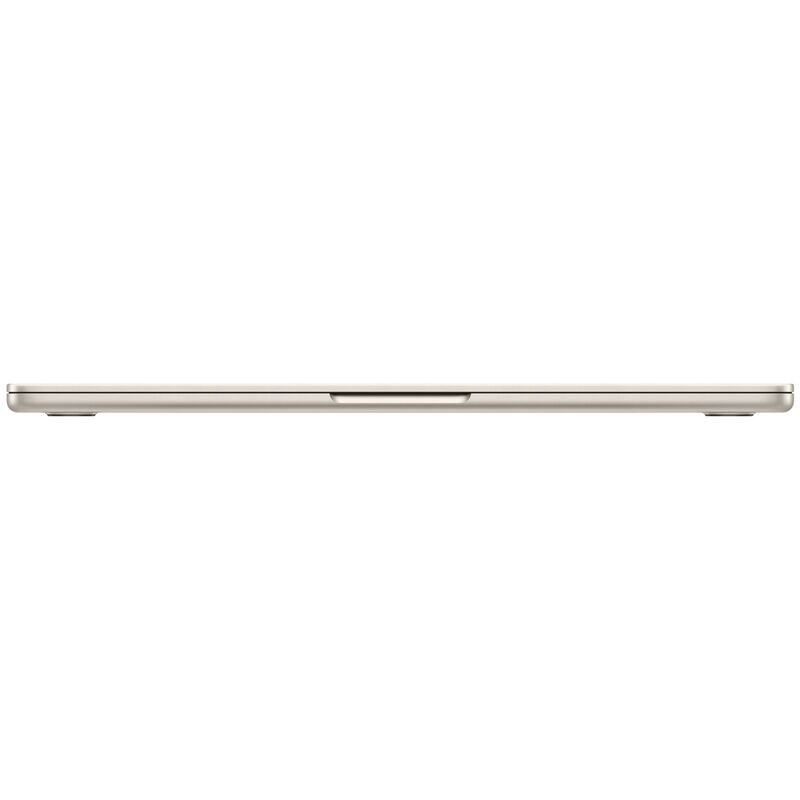 Apple MacBook Air (2022) 13.6 in. Notebook with Apple Intelligence, Apple M2 8-Core CPU, 10-Core GPU, 8 GB RAM, 512 GB SSD, up to 18 Hrs. of Battery Life & Mac OS - Starlight, , hires