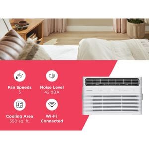 Frigidaire 8,000 BTU Smart Energy Star Window Air Conditioner with Inverter, 3 Fan Speeds, Sleep Mode & Remote Control - White, , hires