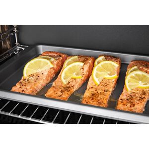 Whirlpool 30 in. 1.1 cu. ft. 1000W Smart Built-In Microwave with Convection & Sensor Cooking - Fingerprint Resistant Stainless, , hires