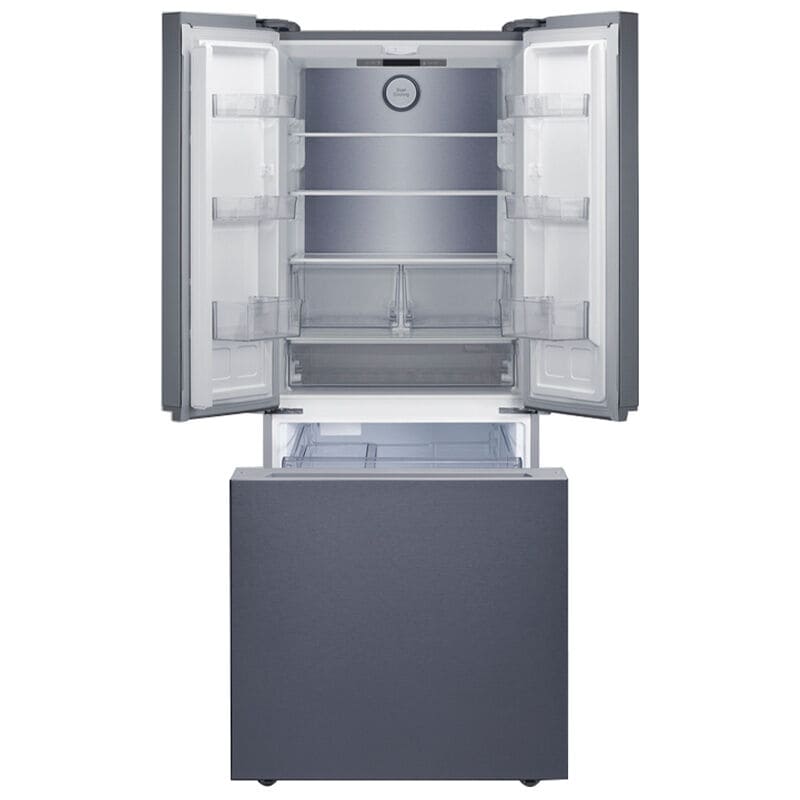 Summit 30 in. 16.1 cu. ft. Counter Depth French Door Refrigerator with Ice Maker - Stainless Steel, , hires