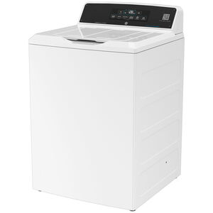 GE 27 in. 3.8 cu. ft. Smart Commercial Top Load Washer with Agitator & Built-In App Payment System - White, , hires