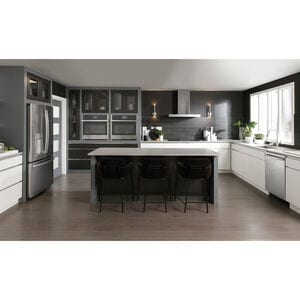 GE Profile 30 in. 5 cu. ft. Smart Electric Single Wall Oven with True European Convection - Stainless Steel, Stainless Steel, hires