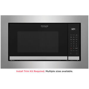 Frigidaire Gallery 24 in. 2.2 cu. ft. 1100W Built-In Microwave with Sensor Cooking - Stainless Steel, , hires