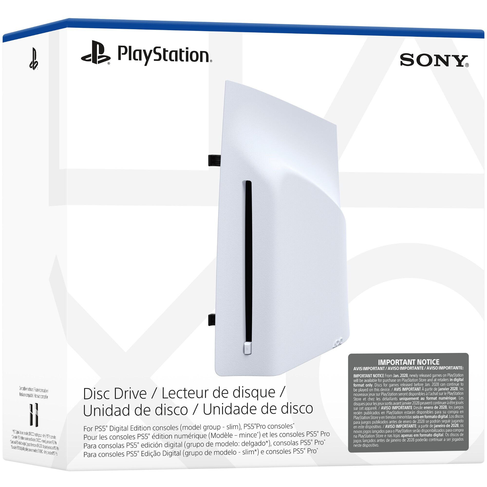 Sony - PlayStation 5 Physical Slim Console - 1TB - White | P.C.