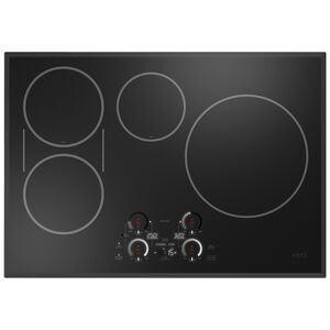 Cafe 30 in. 4-Burner Smart Induction Cooktop with Simmer Burner & Power Burner - Black, , hires