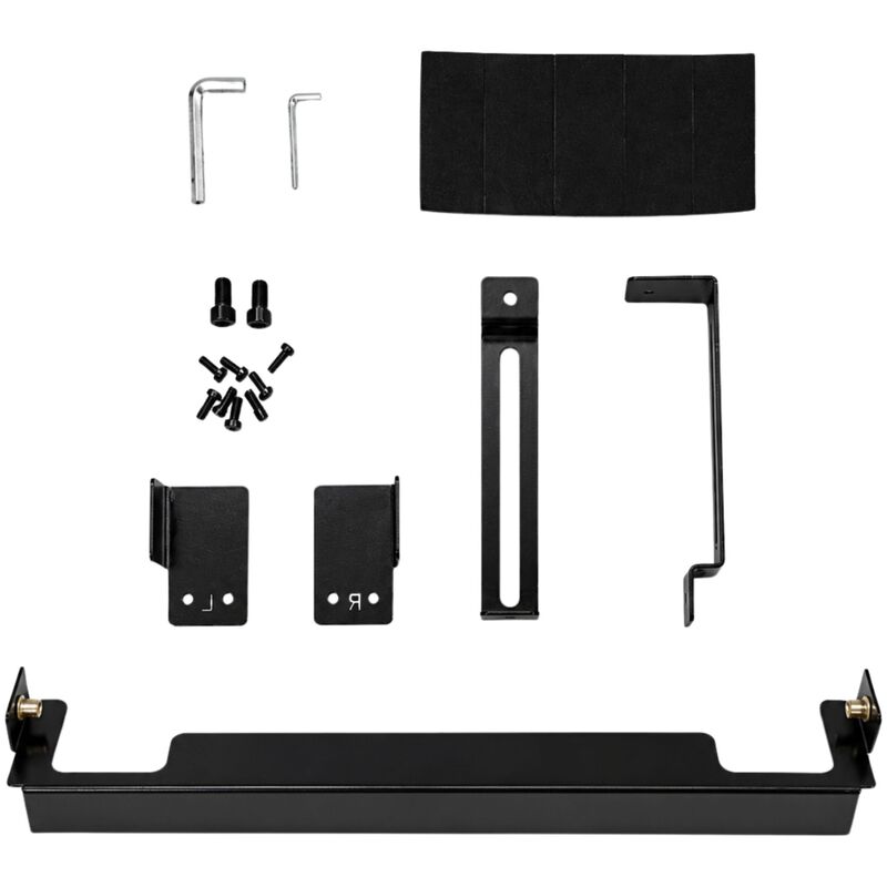 Equator Universal Laundry Pedestal for 24" Washer, Dryer & Combo with Storage Drawer - Black, , hires