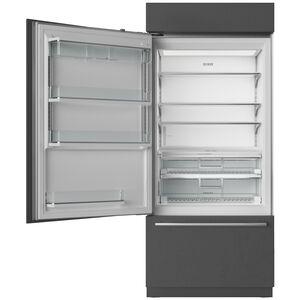 Sub-Zero Classic Series 36 in. Built-In 20.7 cu. ft. Smart Counter Depth Bottom Freezer Refrigerator with Internal Water Dispenser - Custom Panel Ready, , hires