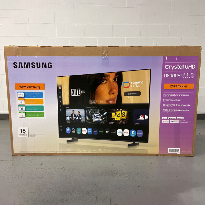 Samsung - 65" Class U8000F LED 4K UHD Smart Tizen TV (Open Box Excellent Condition), , hires