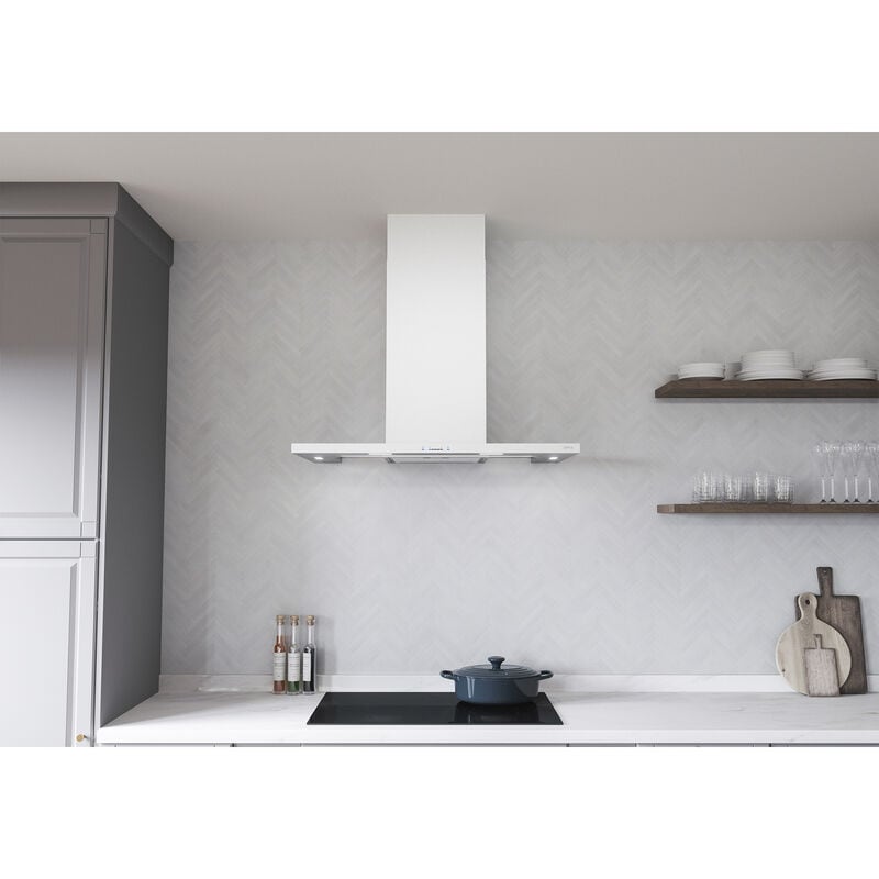 Zephyr 30 in. Convertible Chimney Style Range Hood with 600 CFM, 5 Fan Speeds & 2 LED Lights - Stainless Steel, , hires