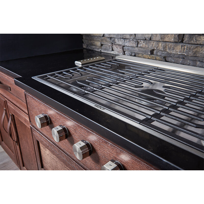 Wolf Contemporary Series 36 in. 5-Burner LP Gas Cooktop with Simmer Burner & Power Burner - Stainless Steel, , hires