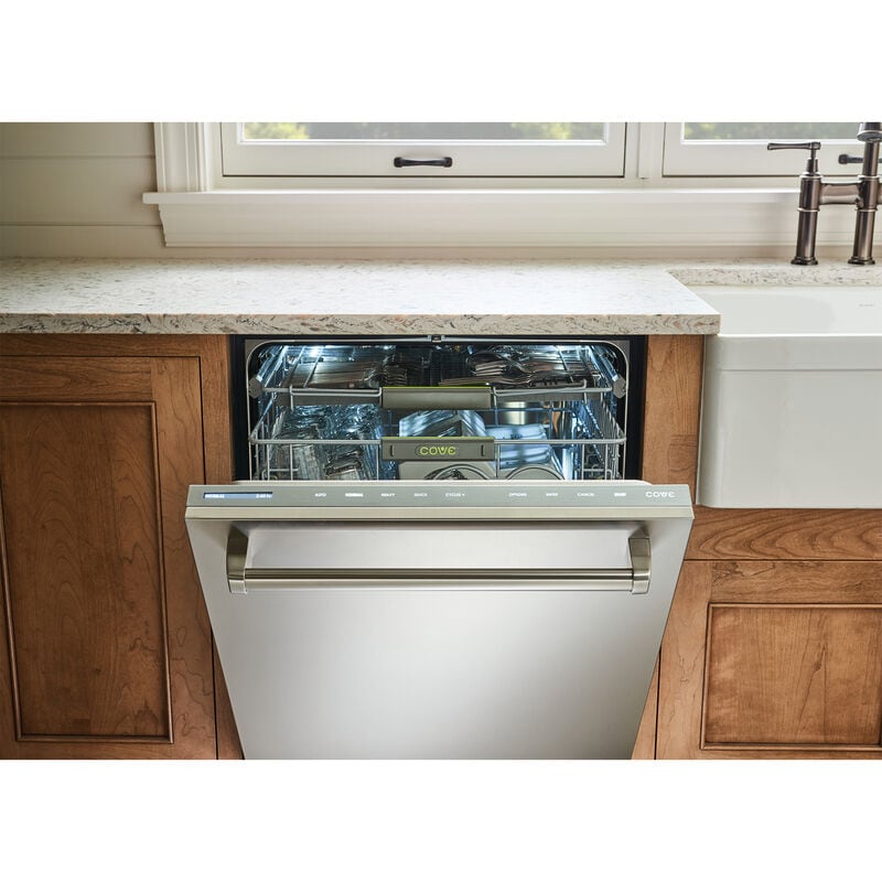 Cove 24 in. Top Control Smart Dishwasher with 41 dBa Sound Level & 3rd-Rack - Custom Panel Ready, , hires