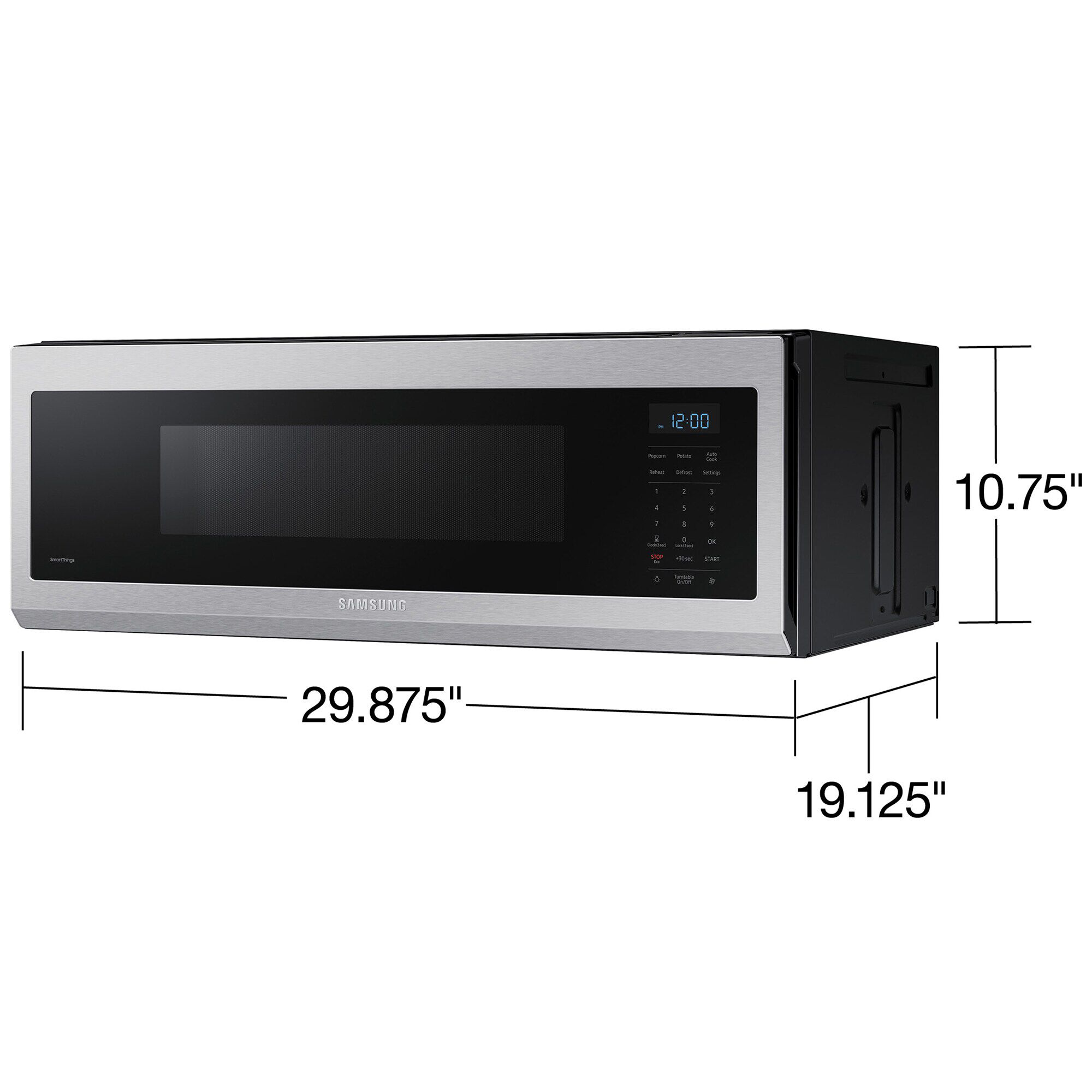 installing samsung microwave over stove