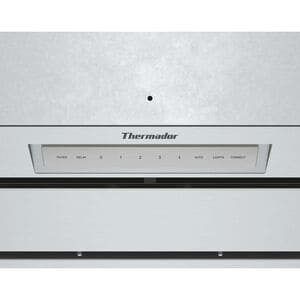 Thermador Masterpiece Series 36 in. Smart Convertible Standard Style Range Hood with 300 CFM, 4 Fan Speeds & 2 LED Lights - Stainless Steel, , hires