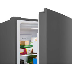 Frigidaire 28 in. 13.0 cu. ft. Garage-Ready Frost Free Upright Freezer with Adjustable Shelves - Fingerprint Resistant Stainless Look, Fingerprint Resistant Stainless, hires