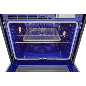 LG 30 in. 6.4 cu. ft. Smart Steam Electric Microwave/Wall Oven Combo with True European Convection & Sensor Cooking - PrintProof Stainless Steel, , hires