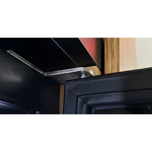 XO 24 in. Wine Cooler with Metal Racks, Dual Temperature Zones & 119 Bottle Capacity - Black Glass, , hires