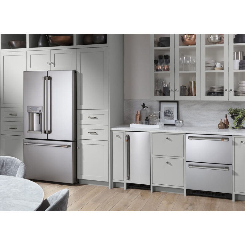 Cafe 24 in. Built-In 5.7 cu. ft. Refrigerator Drawer - Stainless Steel, Stainless Steel, hires