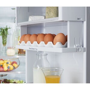 Cafe 36 in. 27.8 cu. ft. Smart French Door Refrigerator with Ice & Water Dispenser - Matte Black, Matte Black, hires