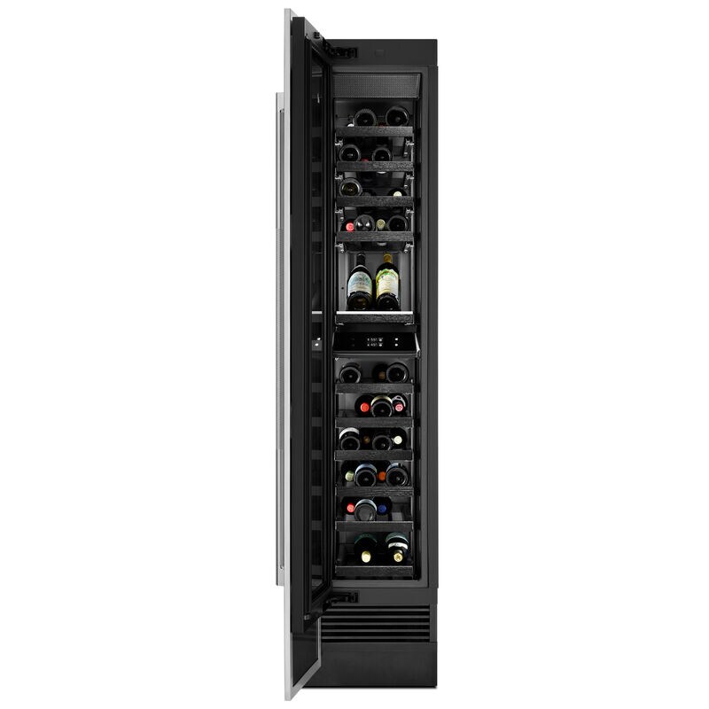 JennAir 18 in. Built-in Wine Cooler with Wood Racks, Dual Temperature Zones & 48 Bottle Capacity - Custom Panel Ready, , hires