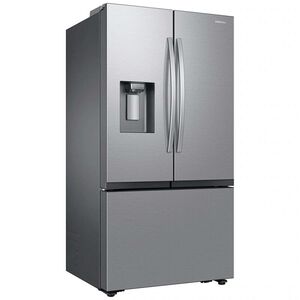 Samsung 36 in. 25.5 cu. ft. Smart Counter Depth French Door Refrigerator with Ice & Water Dispenser - Fingerprint Resistant Stainless Steel, , hires