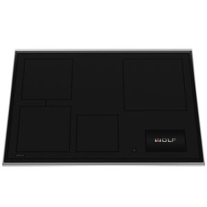 Wolf Transitional 30 in. 4-Burner Induction Cooktop with Simmer Burner & Power Burner - Stainless Steel, , hires