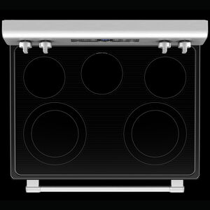 Maytag 30 in. 5.3 cu. ft. Air Fry Standard Convection Electric Range with Radiant Burners - Fingerprint Resistant Stainless, , hires