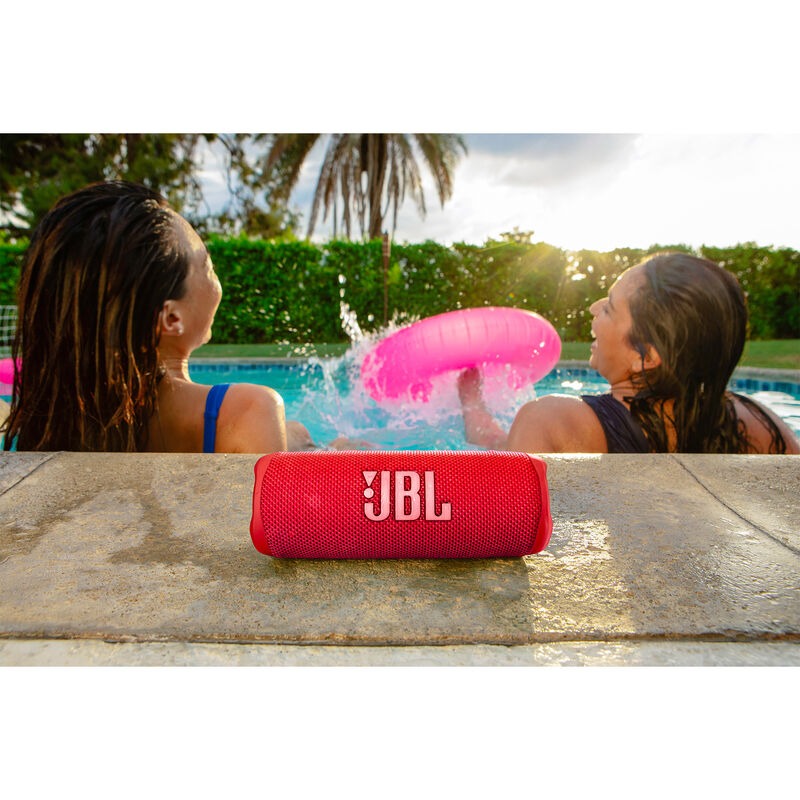 JBL Flip 6 Portable Red & Waterproof Richard Bluetooth Speaker - | P.C. Son