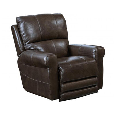 Catnapper Hoffner Power Lay Flat Recliner - Chocolate | 647667128309