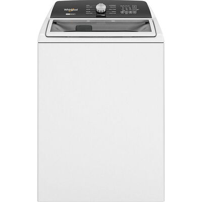 Whirlpool 27.75 in. 4.8 cu. ft. Top Load Washer with 2-in-1 Removable Agitator - White | WTW5057LW